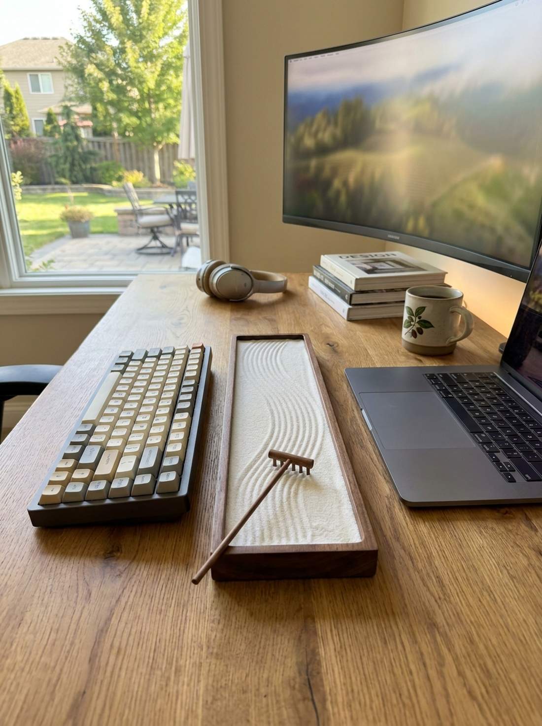 keyboard sized meditation strip