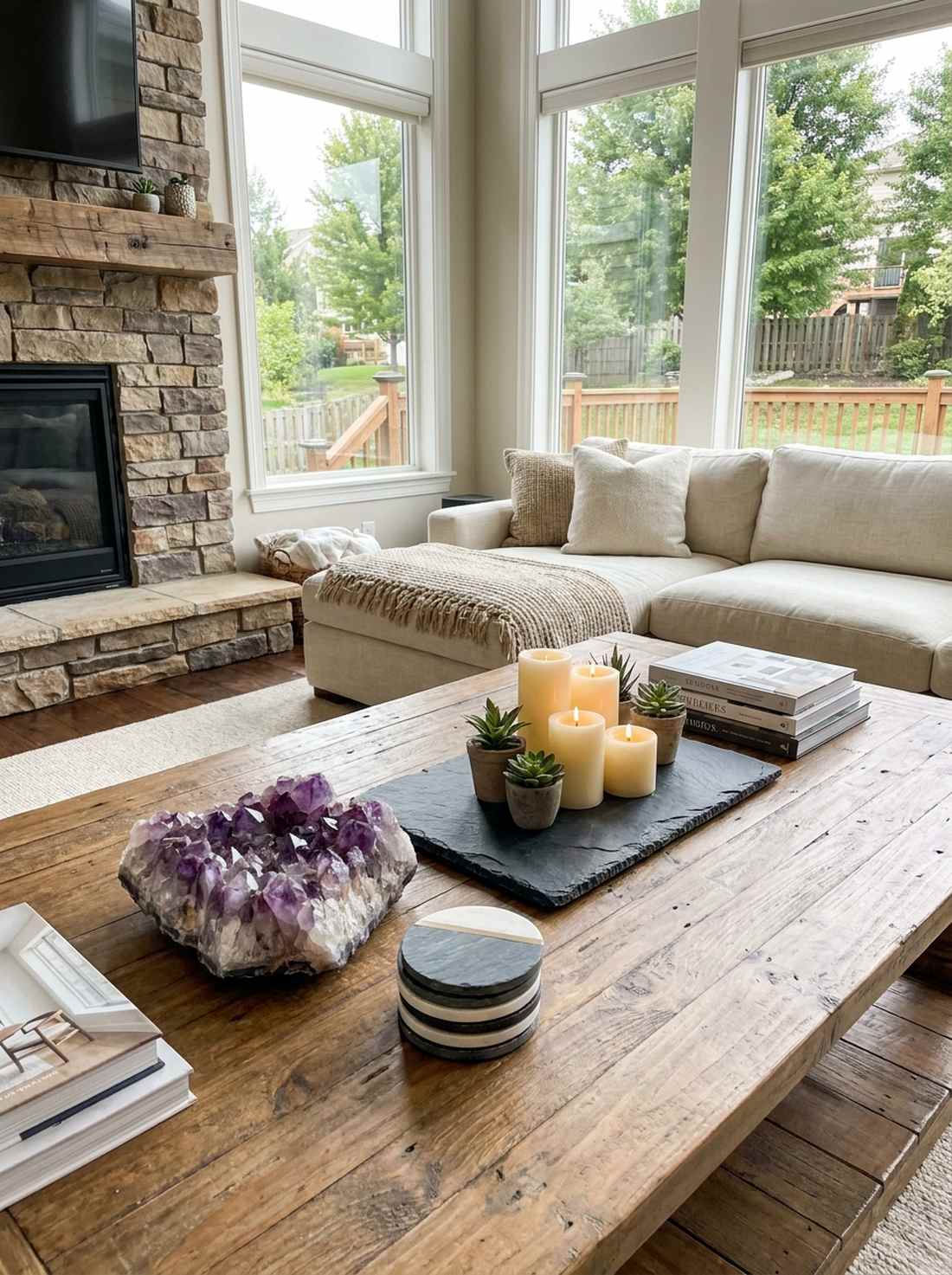 natural stone elements