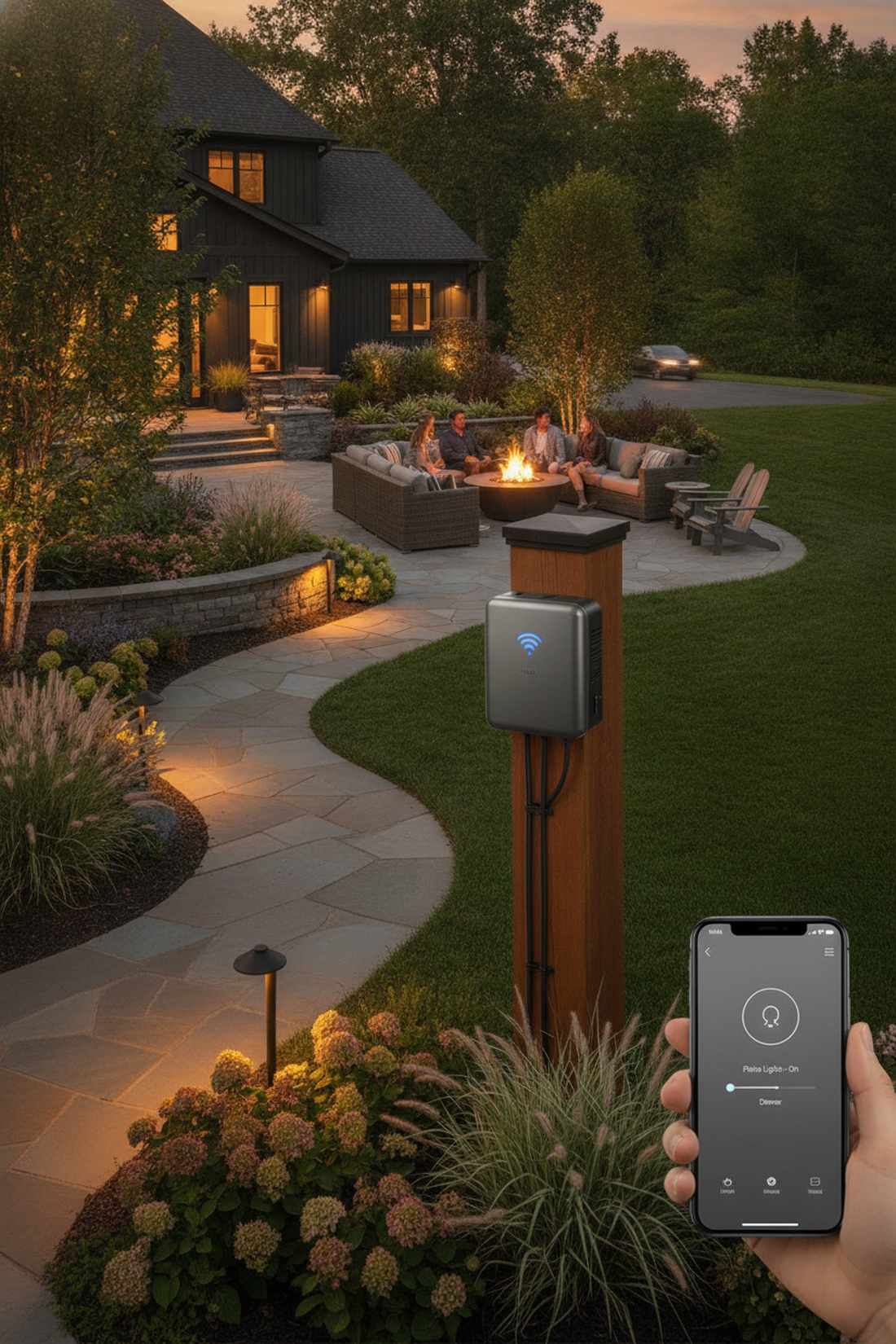 smart landscape lighting systems