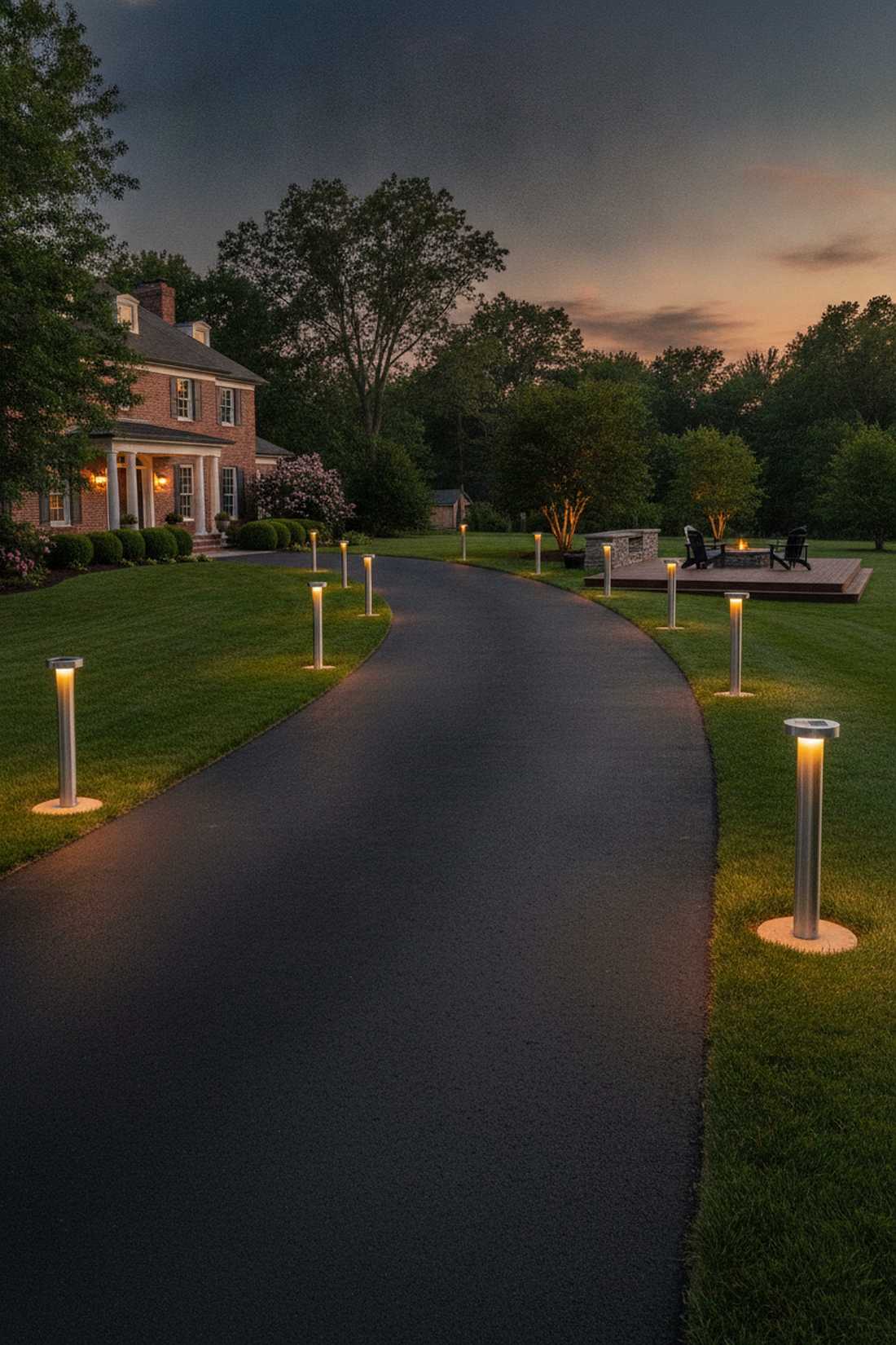 solar bollard lights