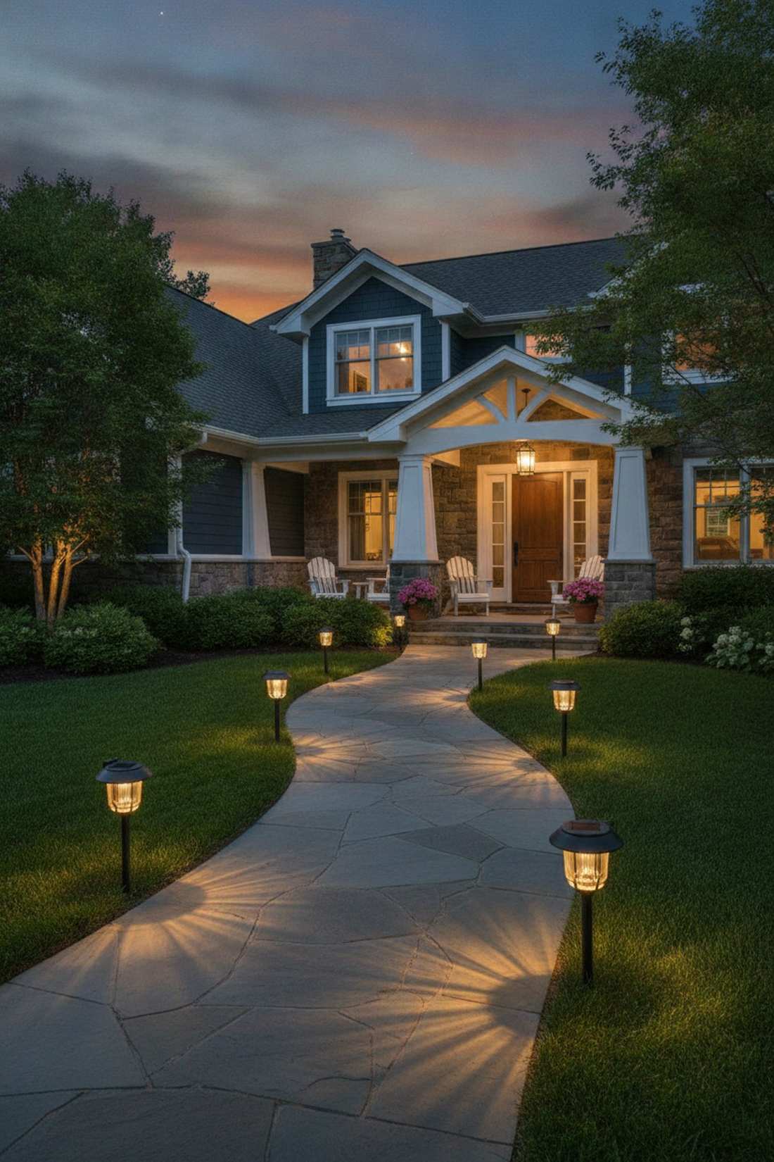 solar pathway lights