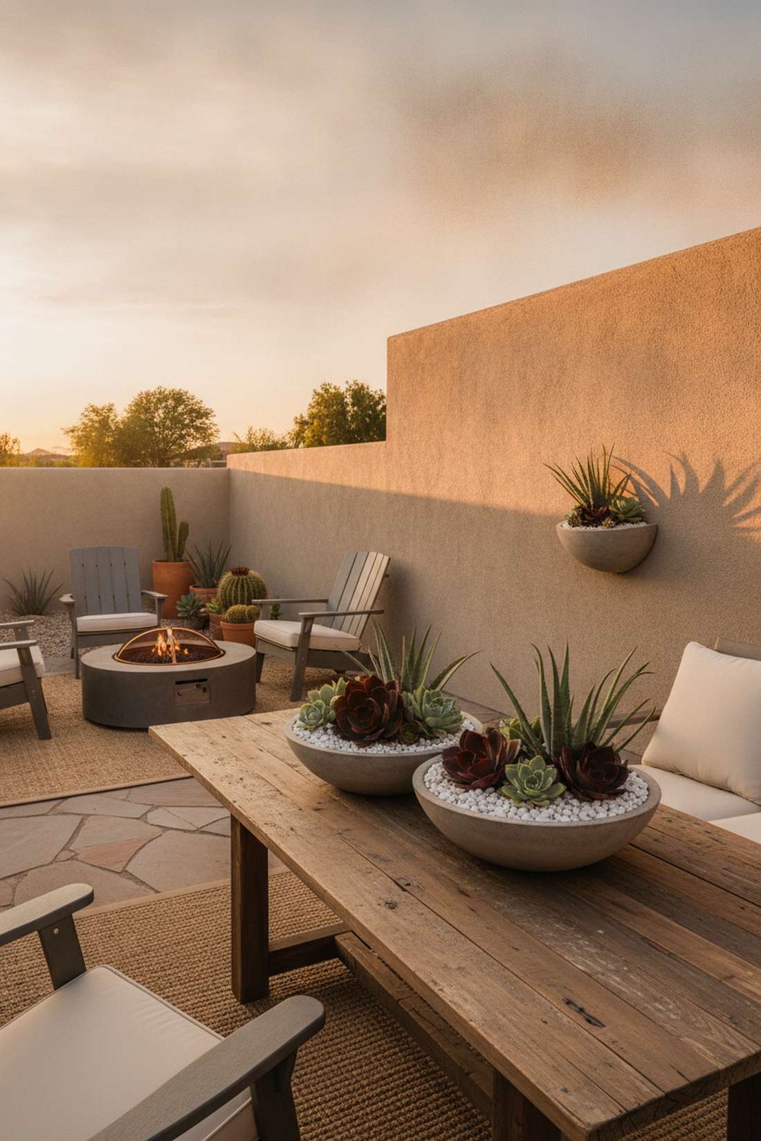 succulent container arrangements