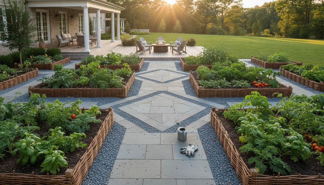 373 vegetable garden pathways vertical