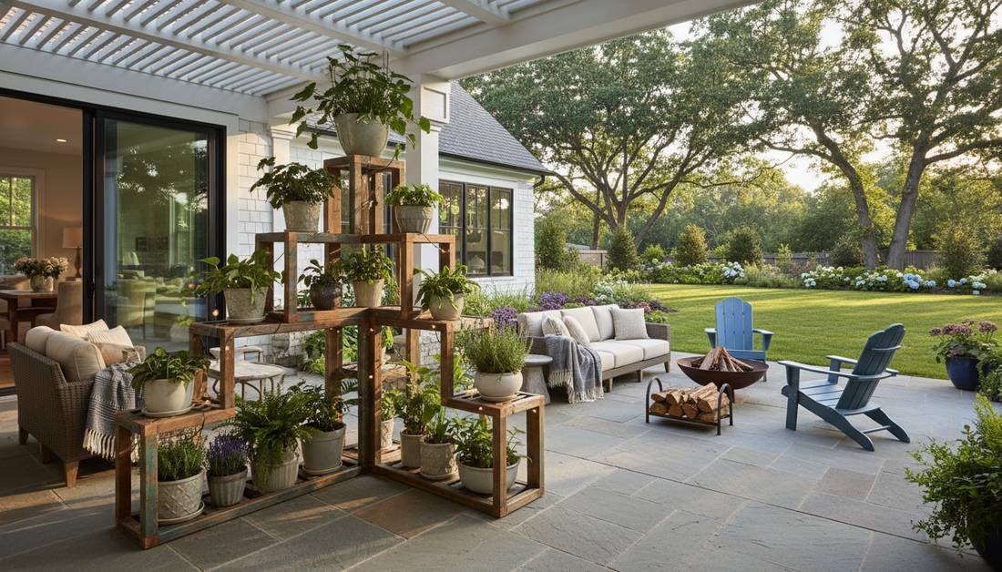 375 potted plants stand vertical