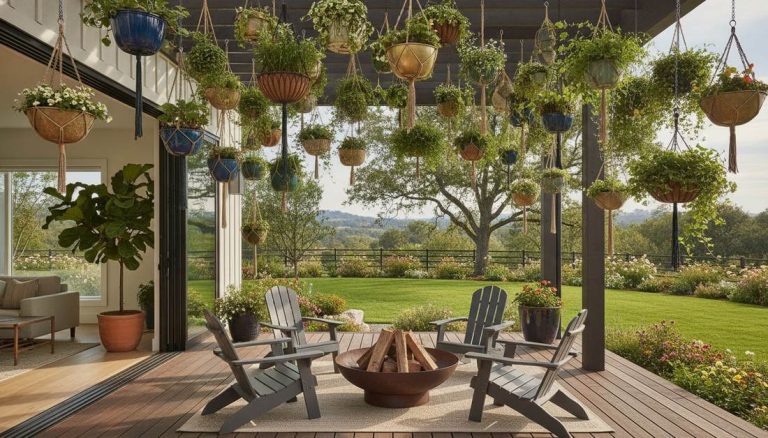 377 hanging planters vertical