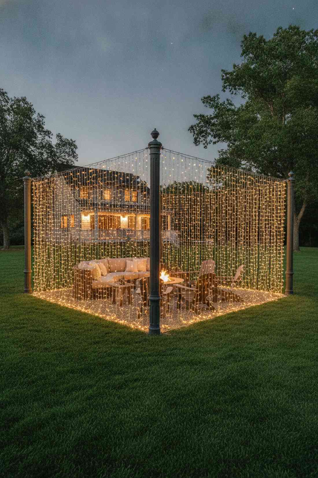 conversation pit enclosure