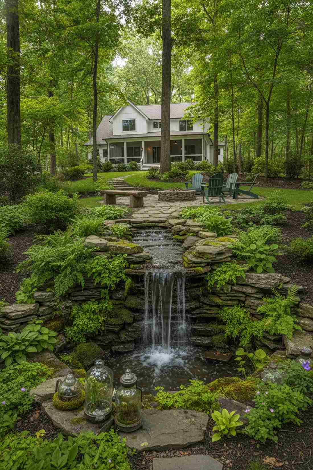 fern grotto waterfall