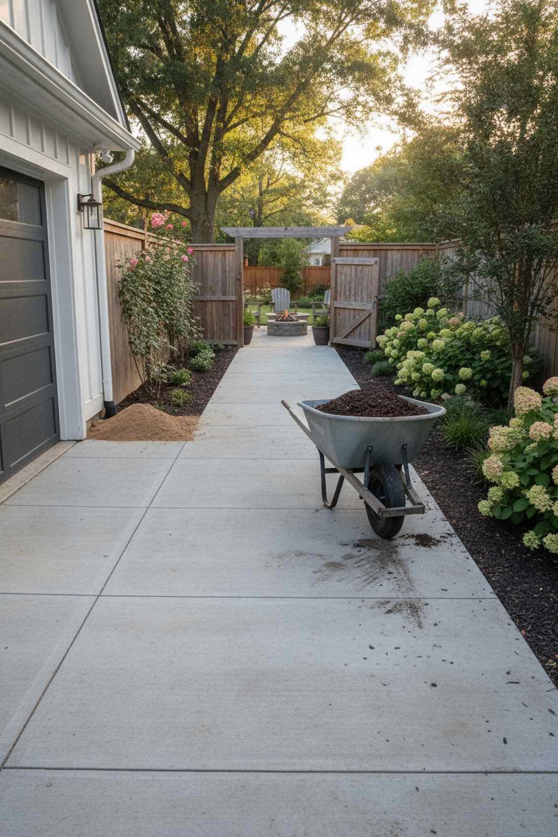 garage to garden connector
