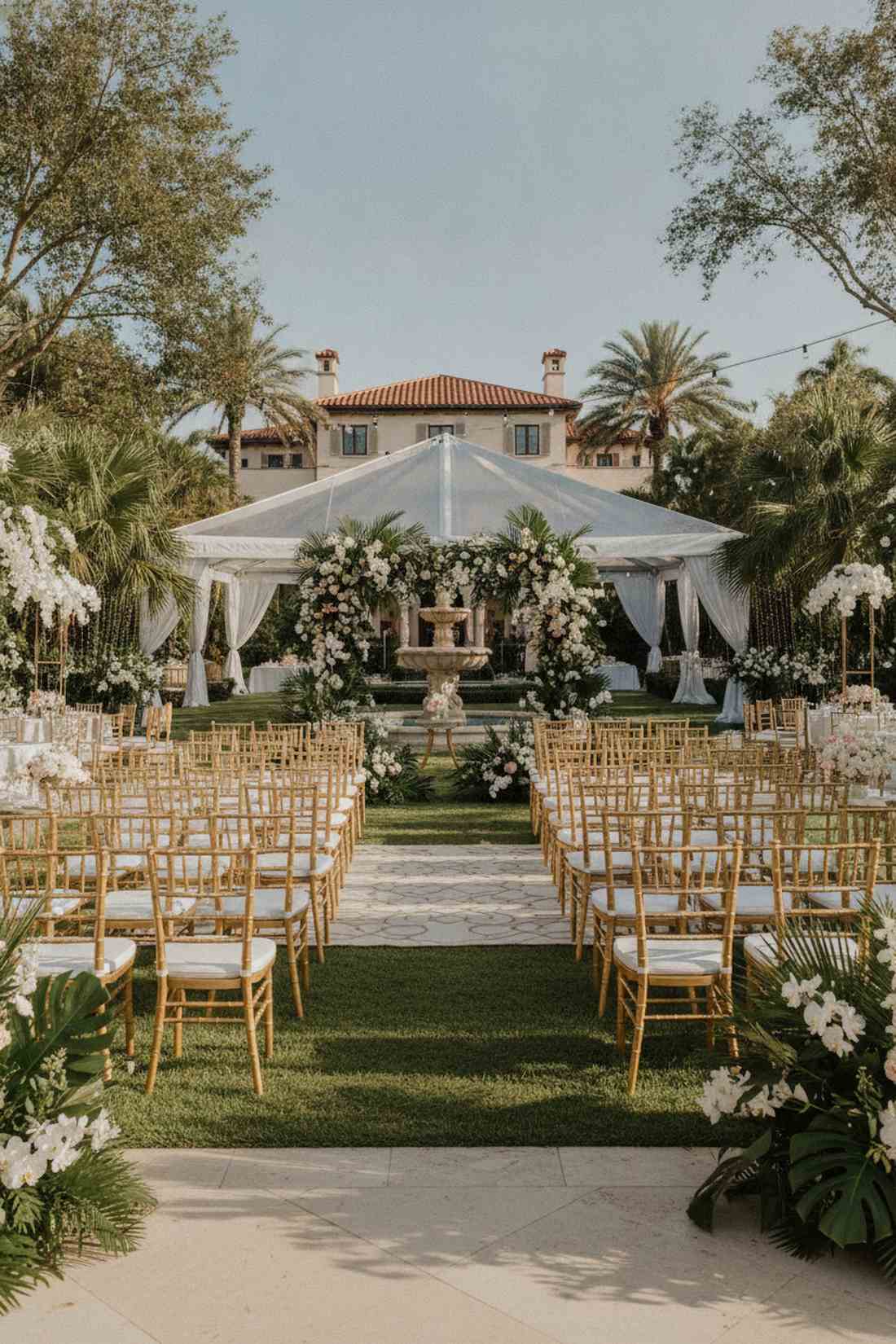 gilt bamboo chairs