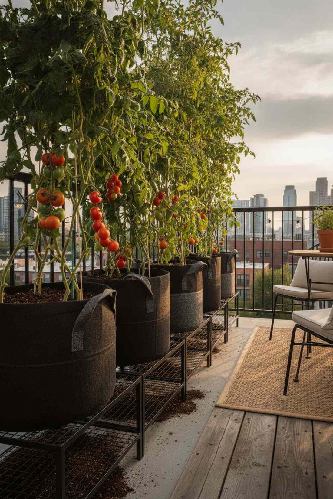 grow bag garden