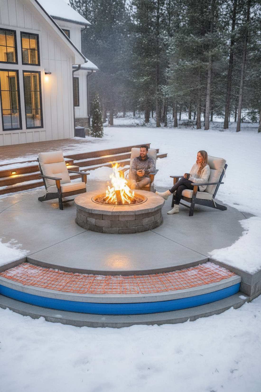 heated floor radiant warmth