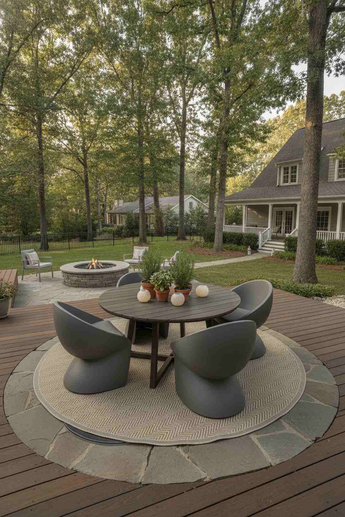 round dining emphasis