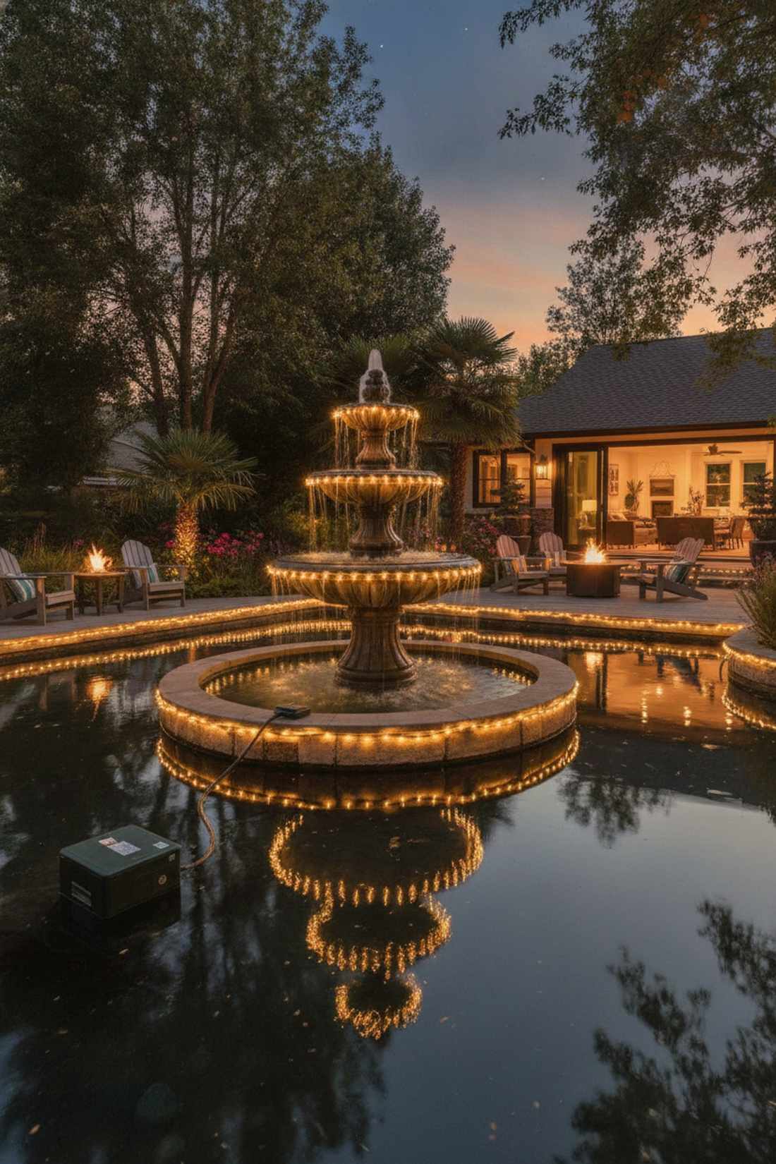 water feature illumination