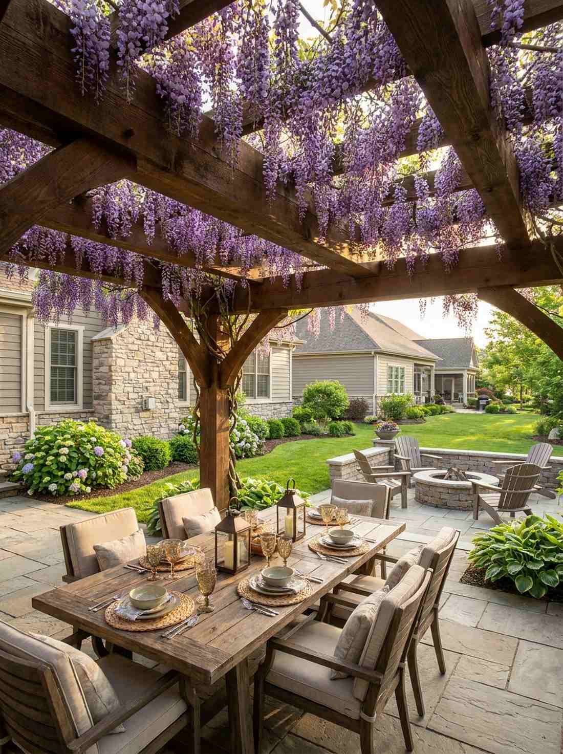 wisteria canopy arbors