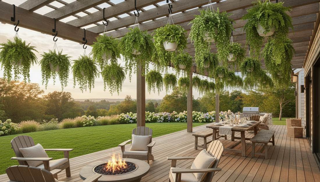 387 hanging plants hook vertical