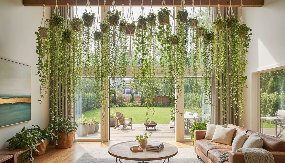 389 hanging plants vines vertical