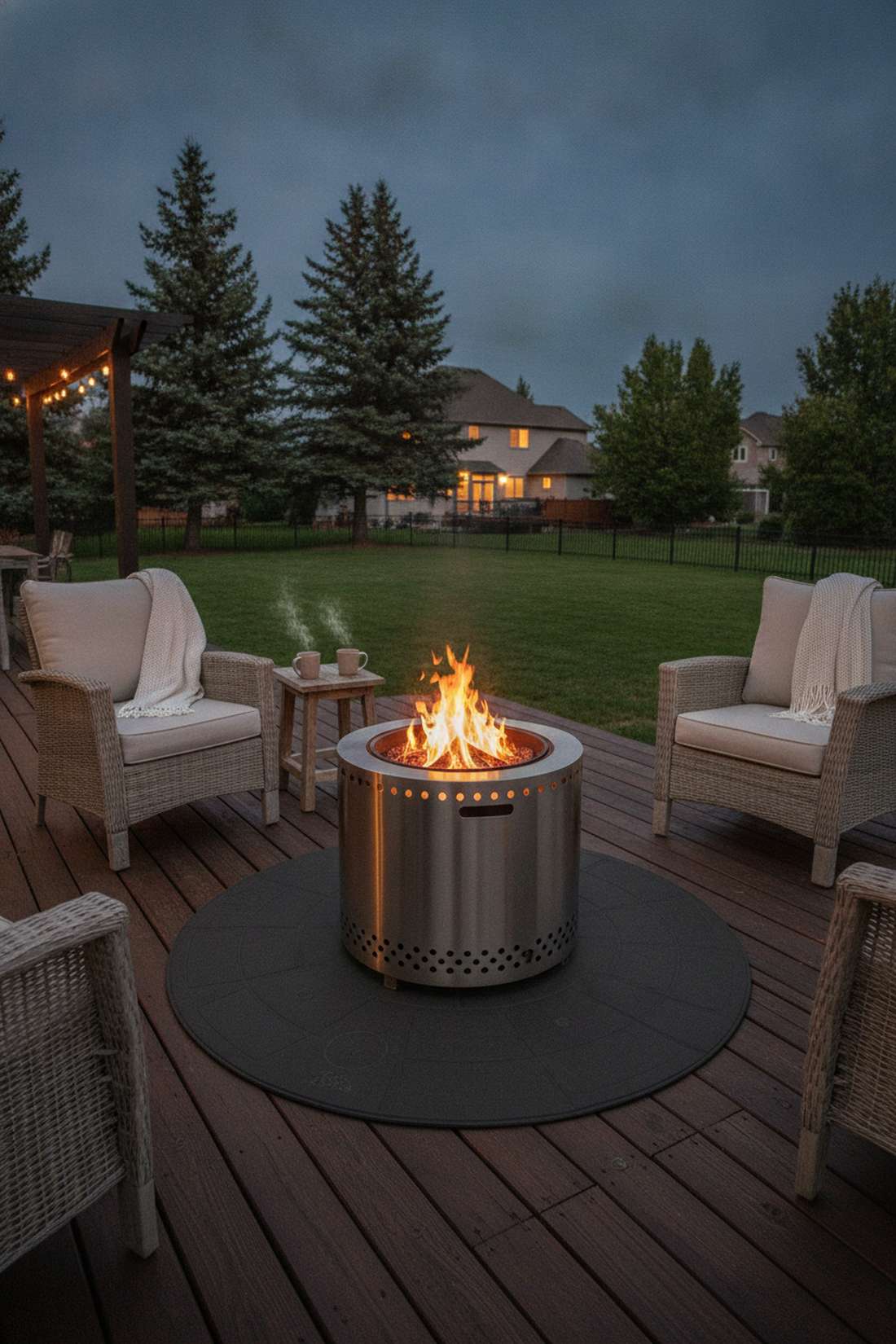 fire pits and fireplaces