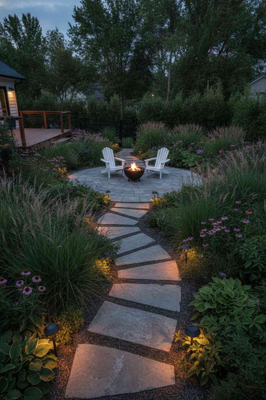 floating island patio