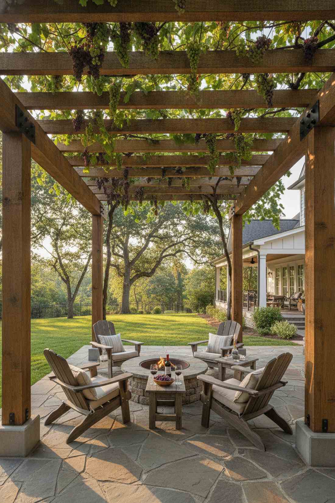 grape arbor overhead system