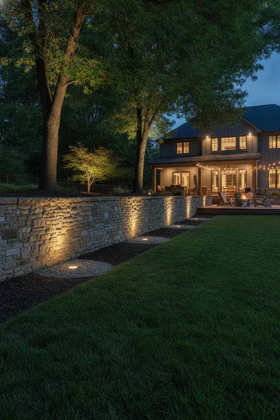 ground recessed uplights
