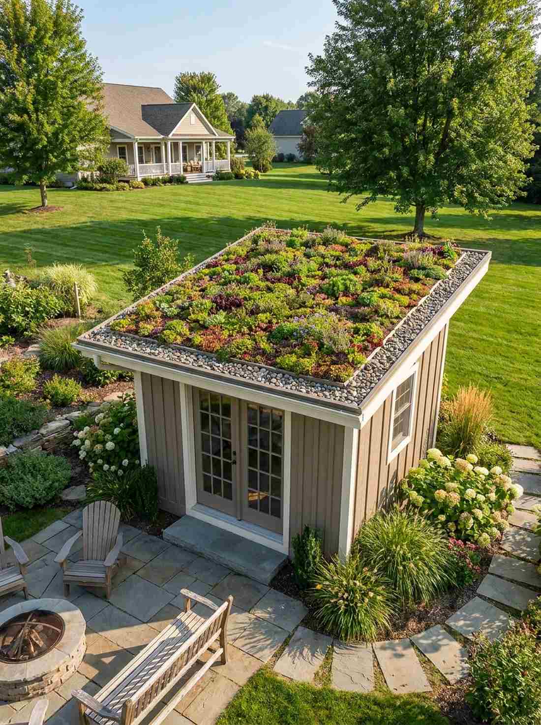 living roof structures