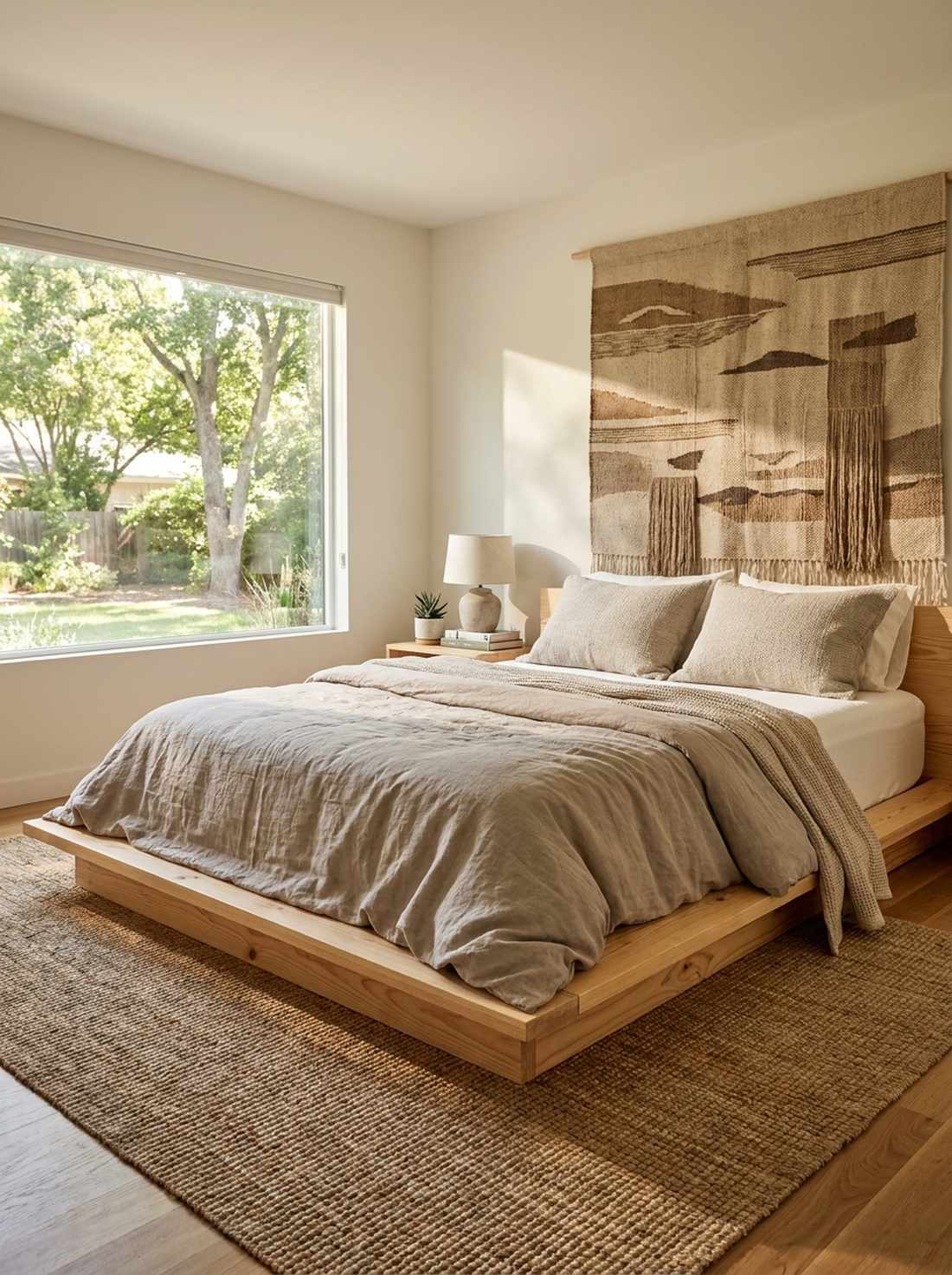 low profile platform bed