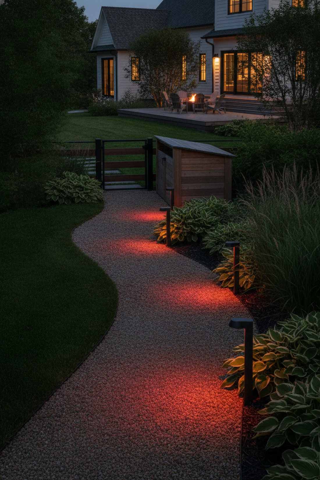 motion sensor pathway lights