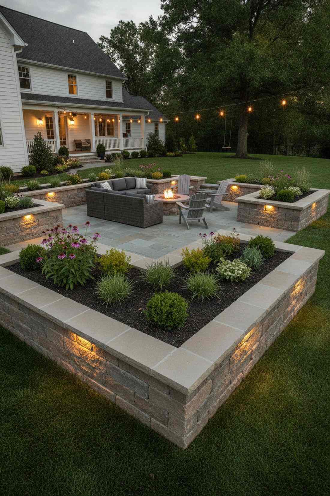 perimeter raised planting beds