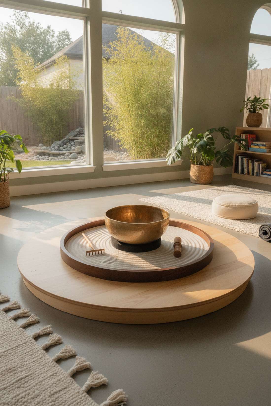 sound bowl integrated garden