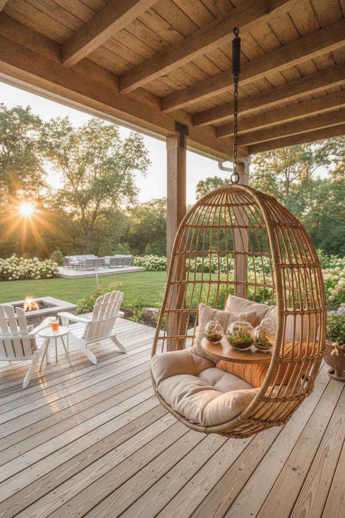 suspended hanging chair pods