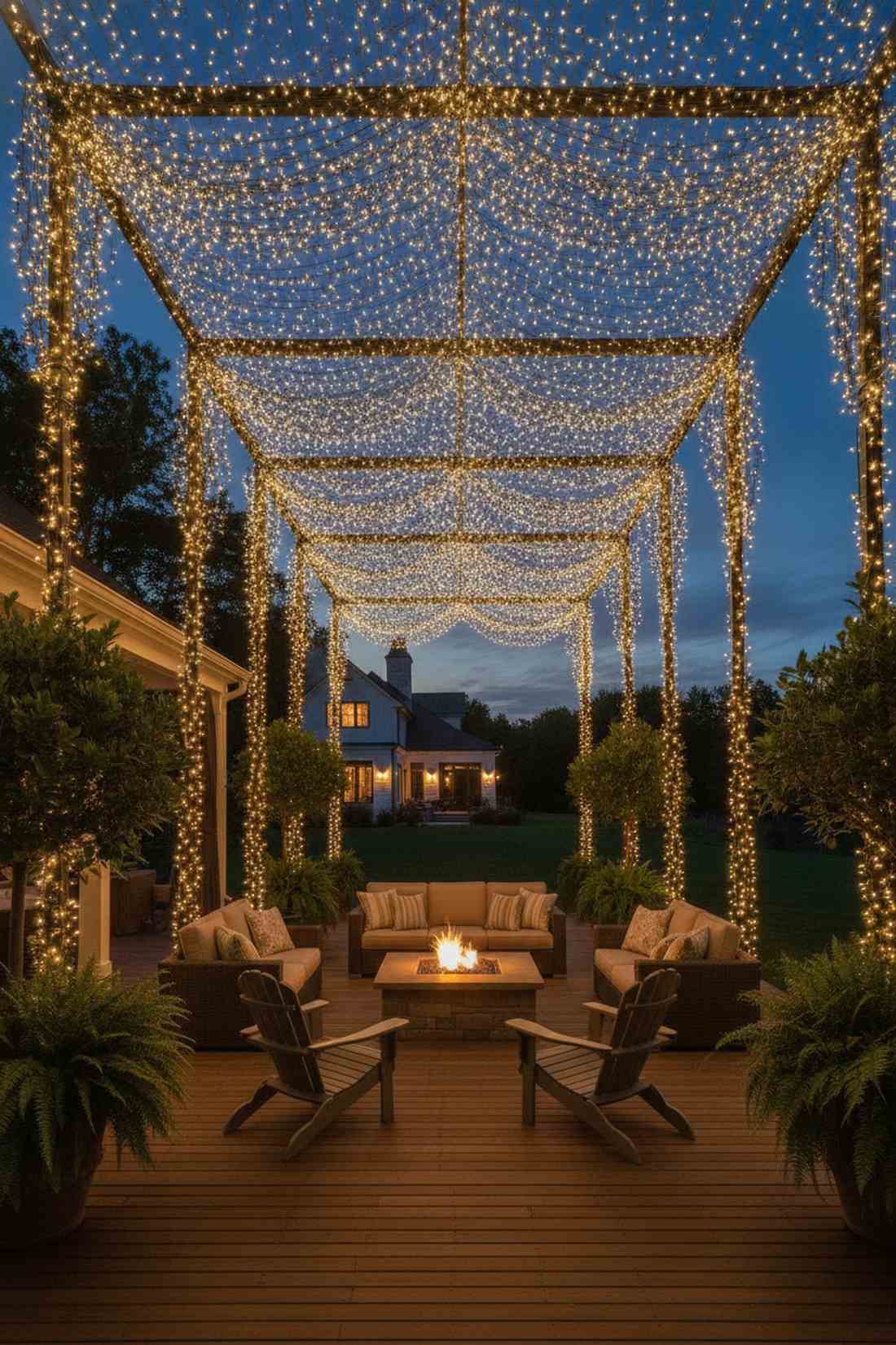 three tier graduated canopy