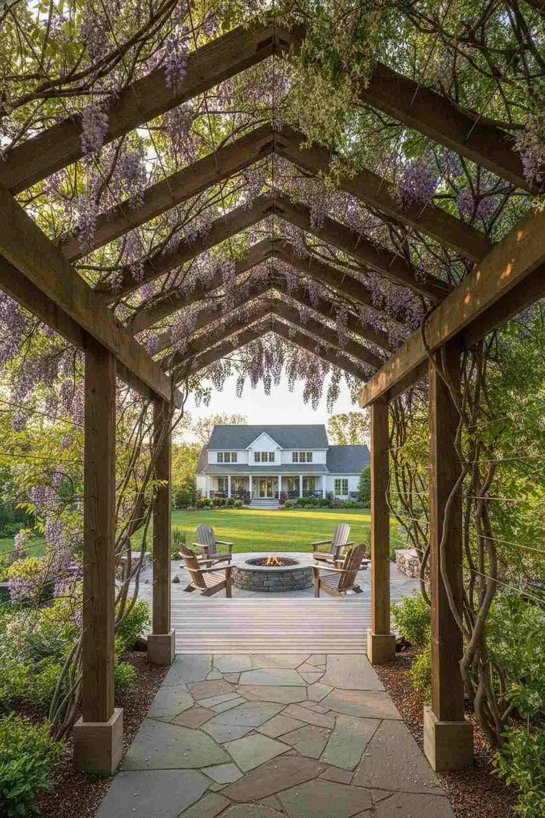 vine covered arbor