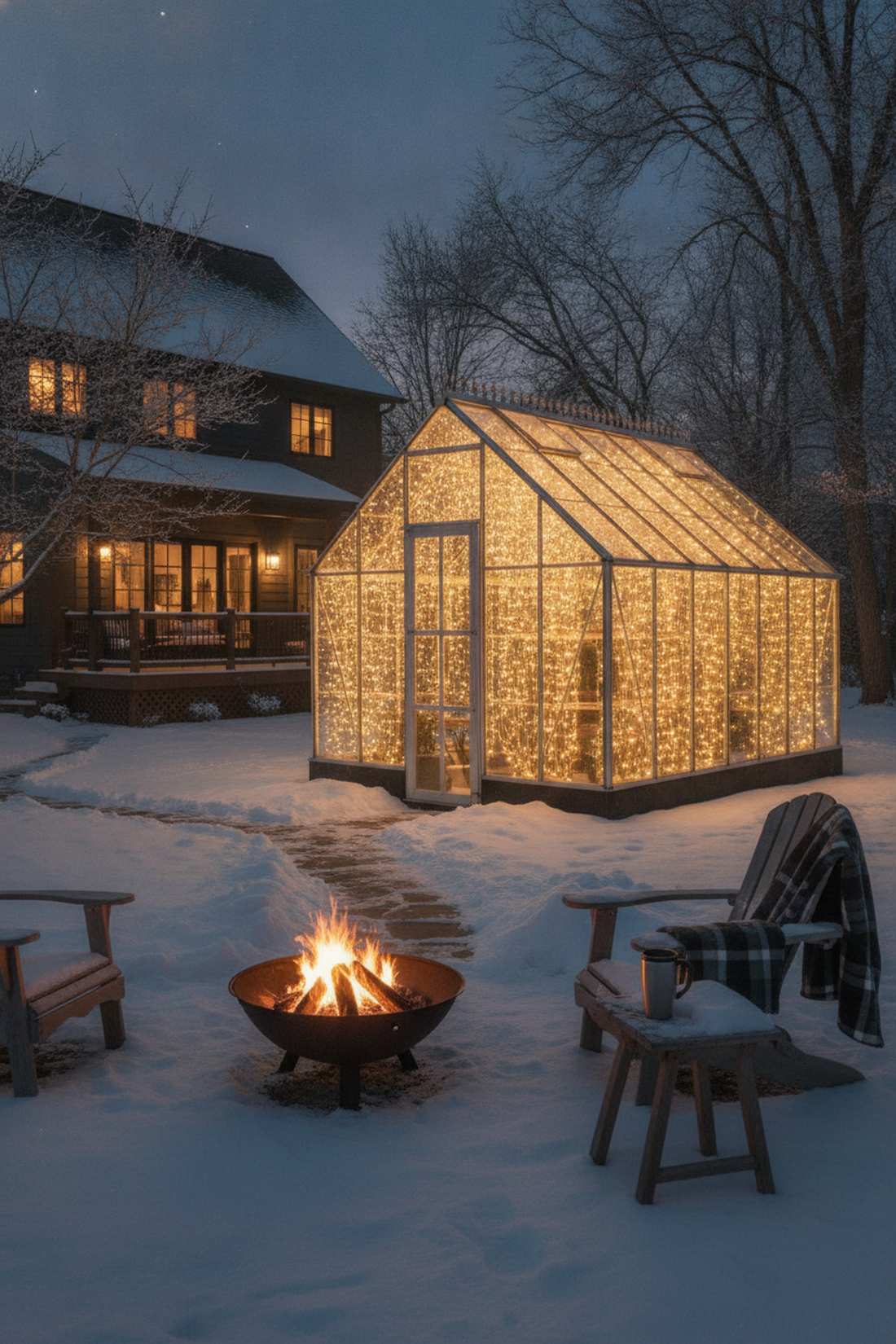 winter greenhouse curtains