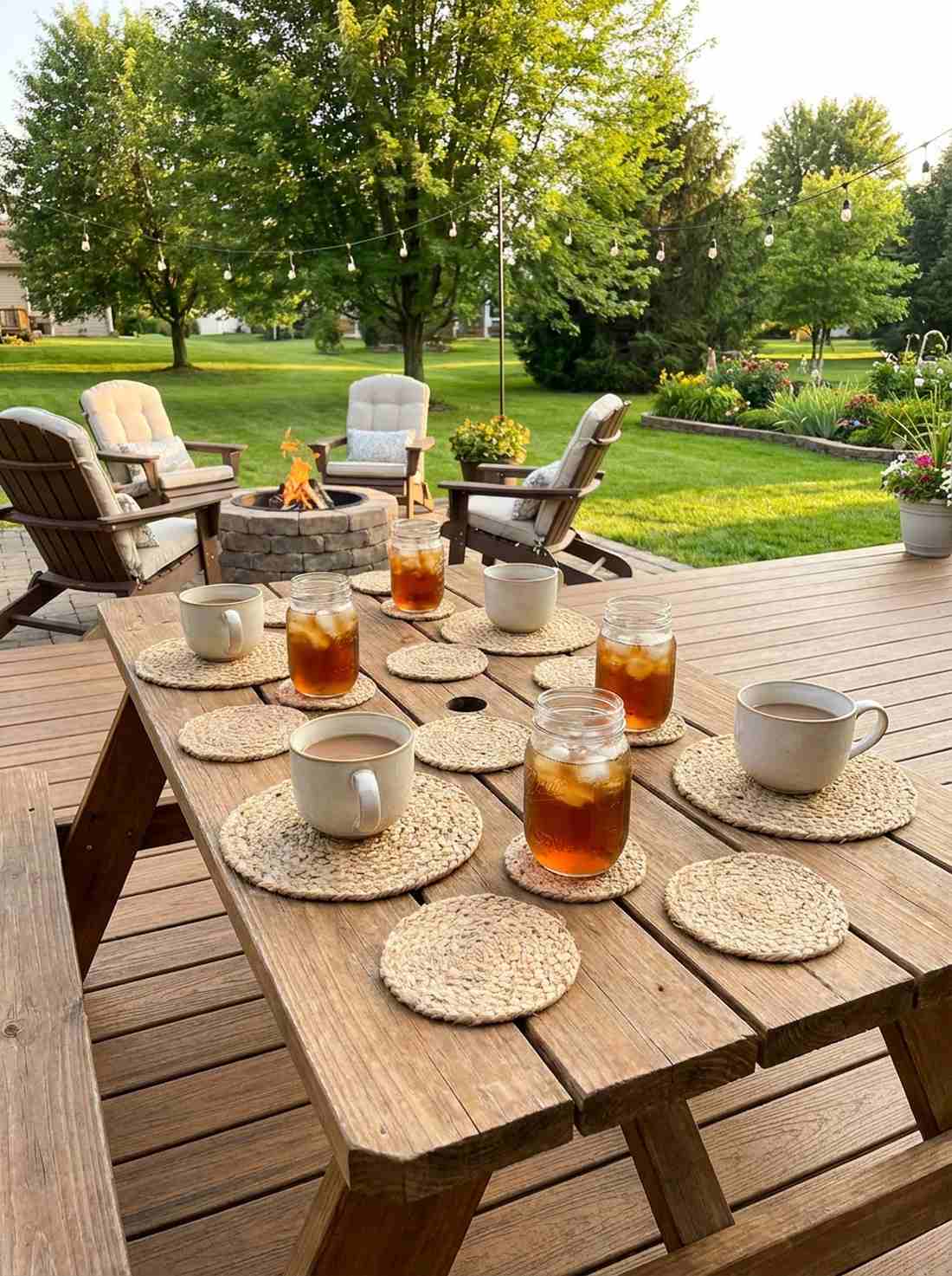 woven coaster sets