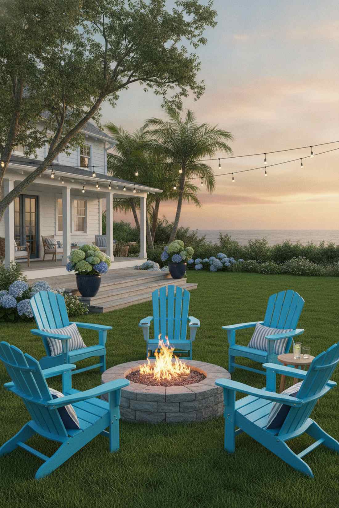 azure adirondack chairs