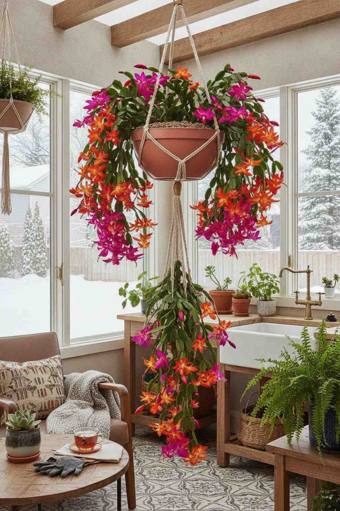 cascading christmas cactus