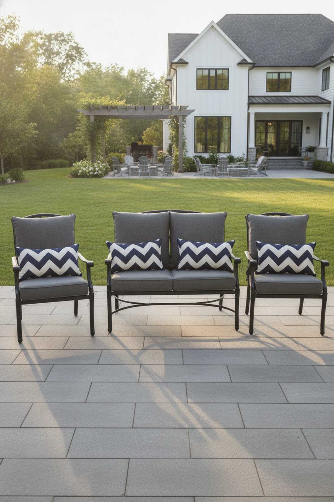 chevron geometric pillows