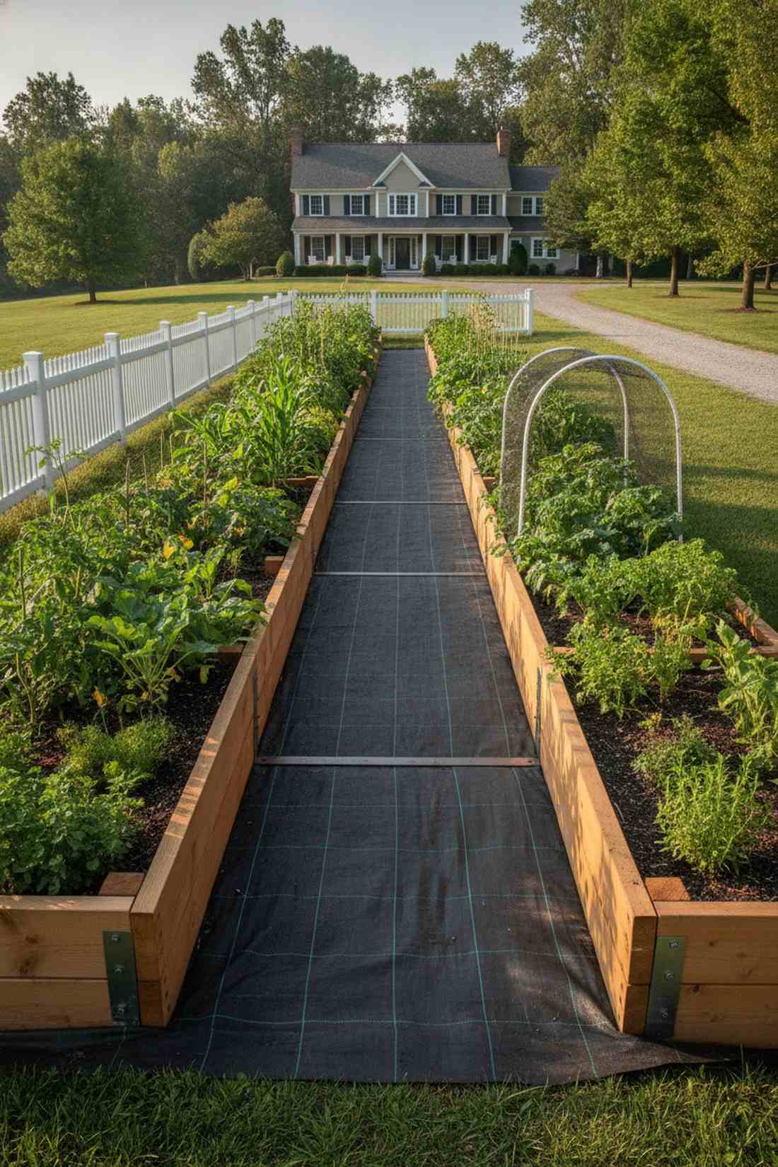 double wide 4x12 row system