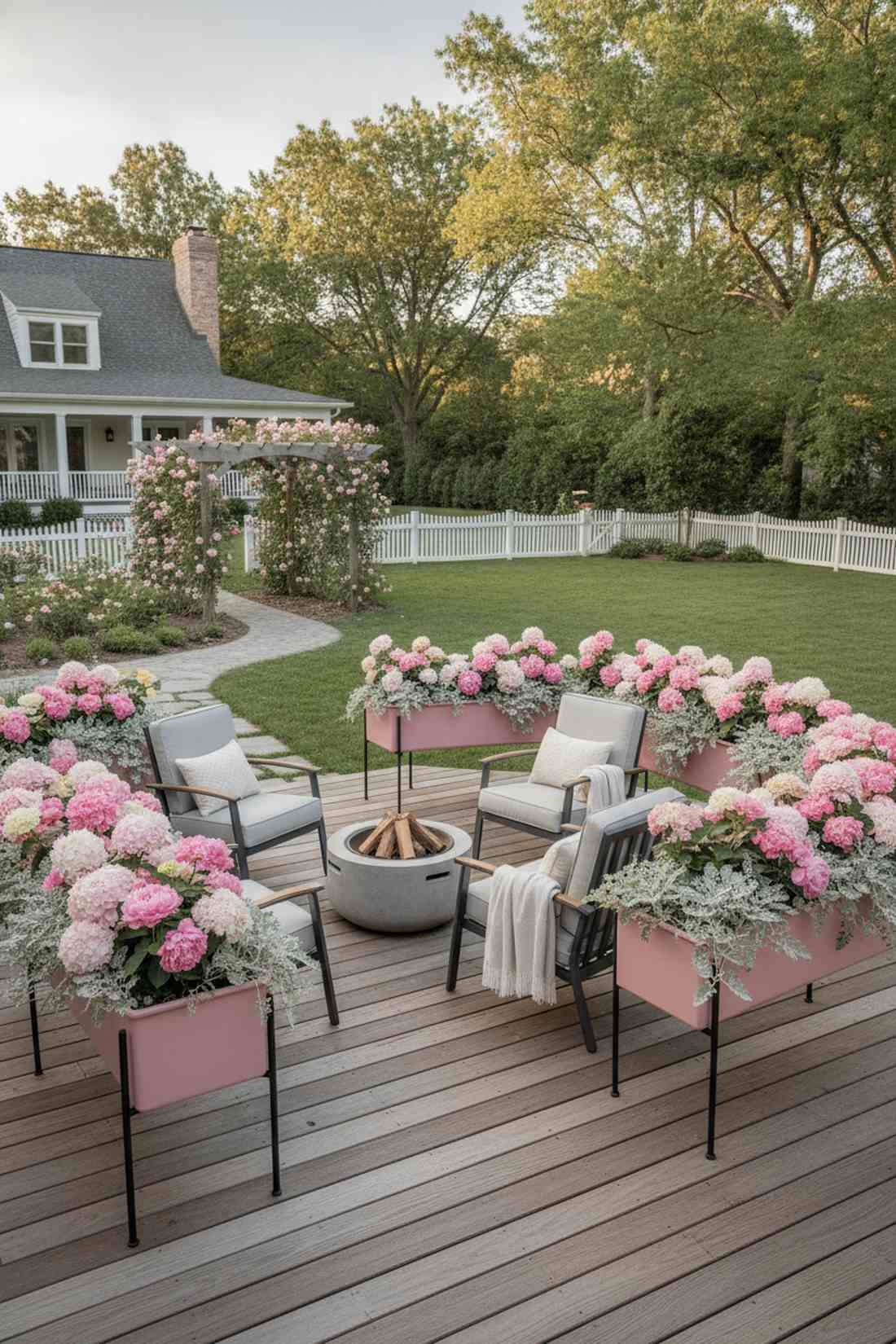 dreamland pink hybrid elevated planter