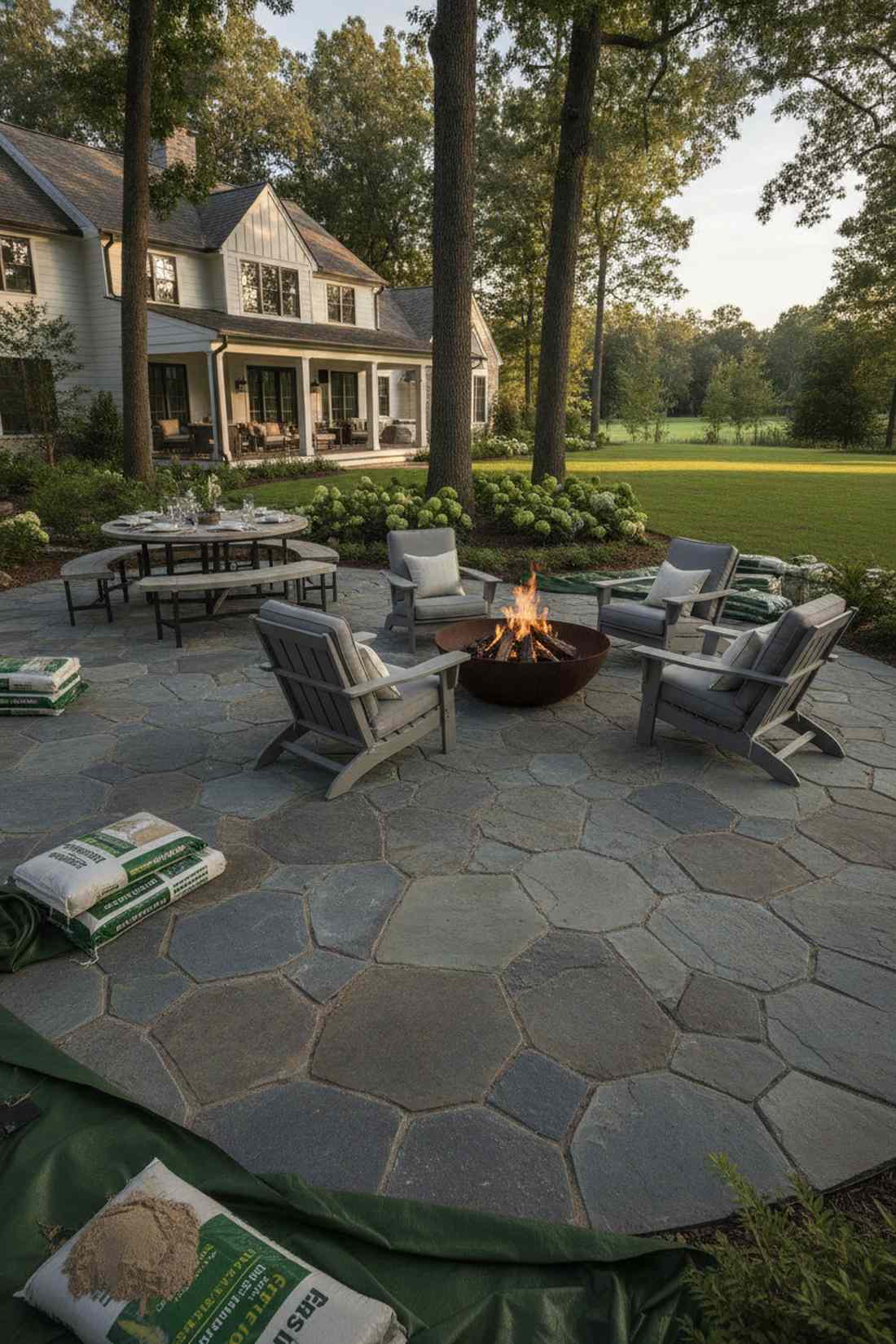 flagstone natural rounds