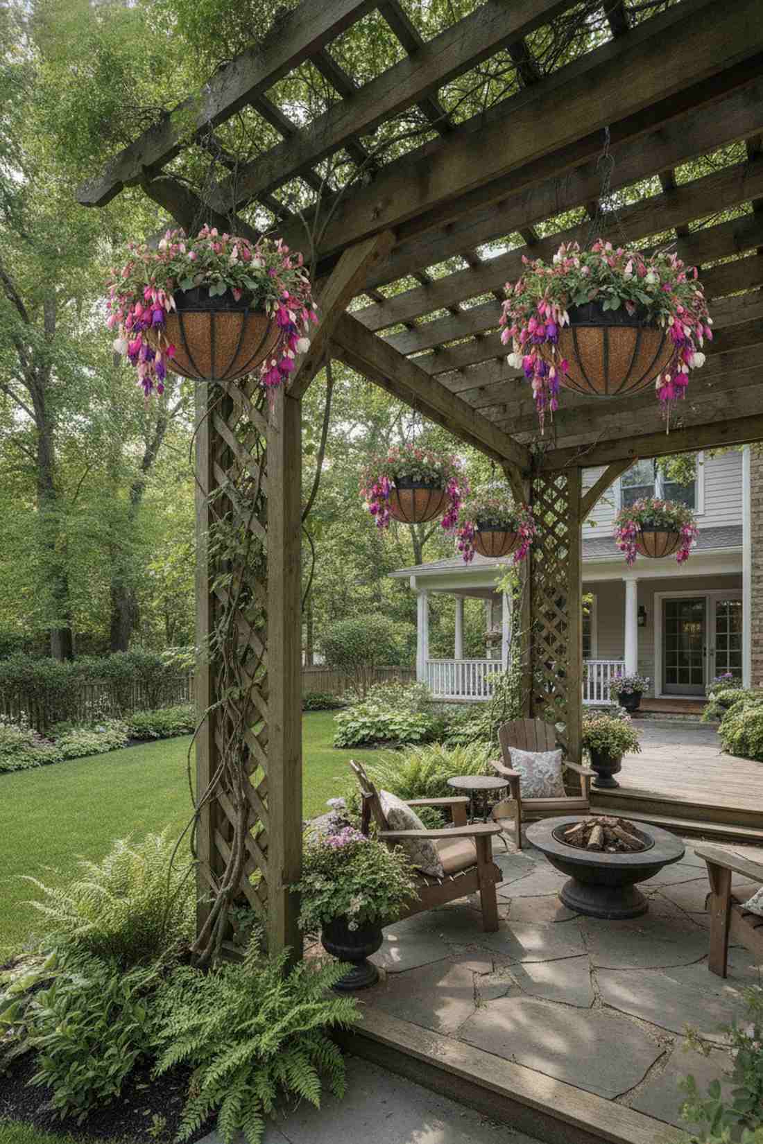 fuchsia shade gardens
