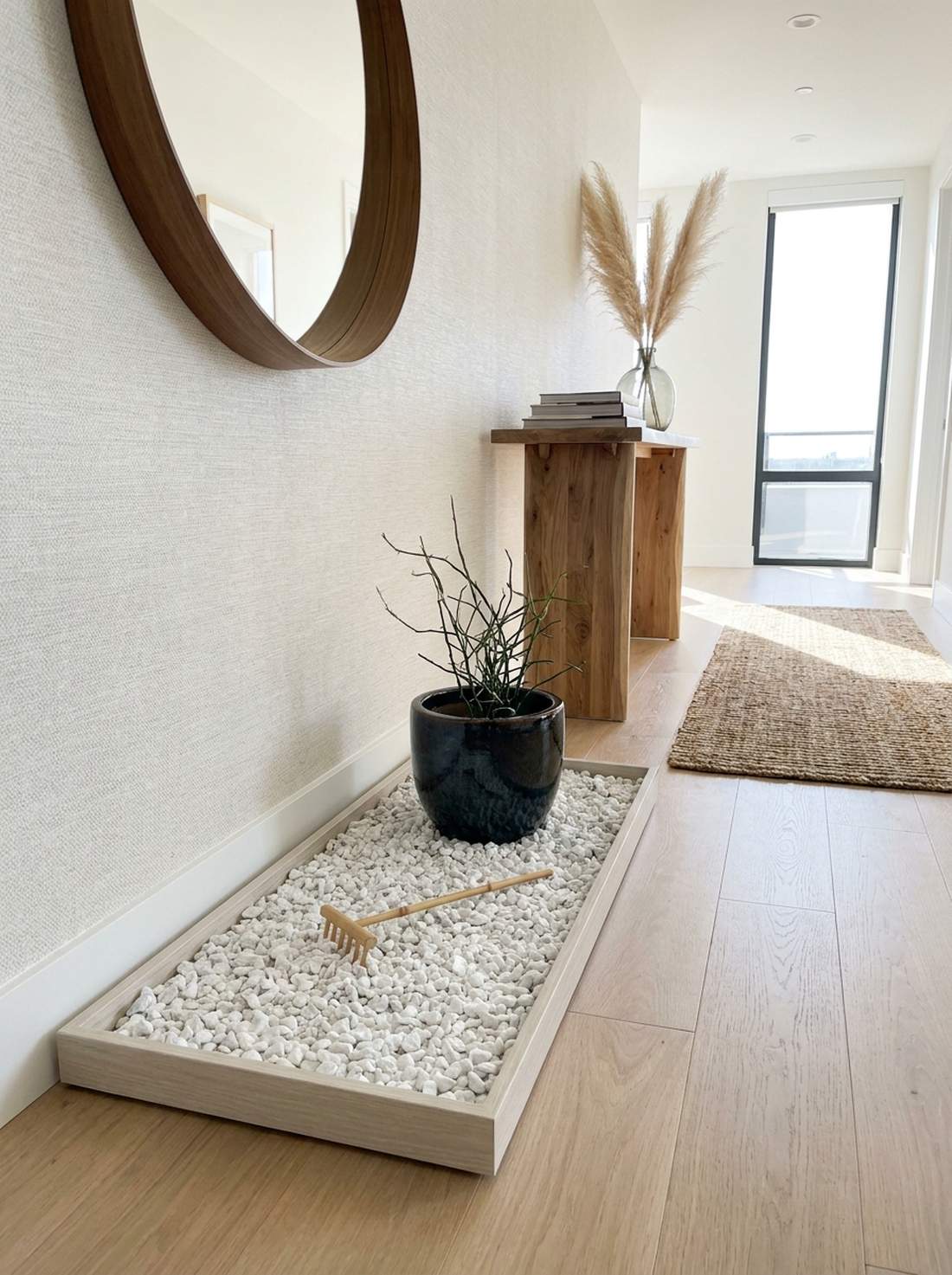 low platform gravel surround