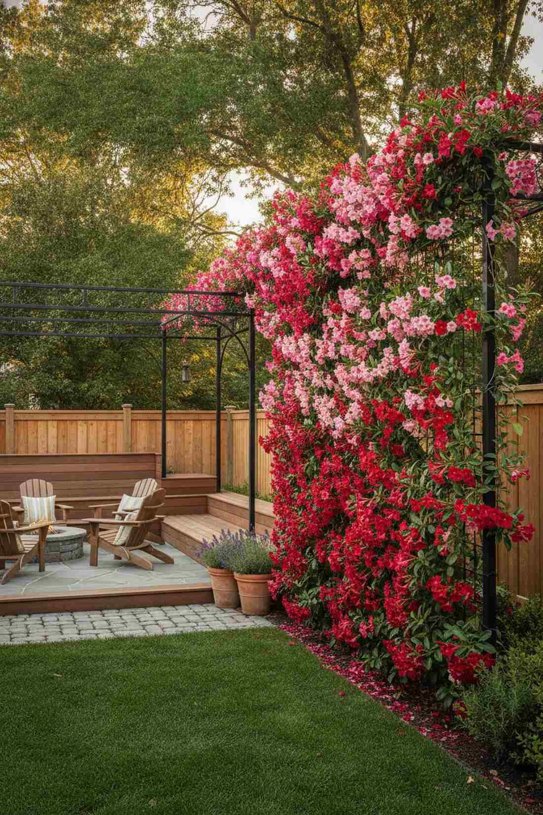 mandevilla crimson fantasy