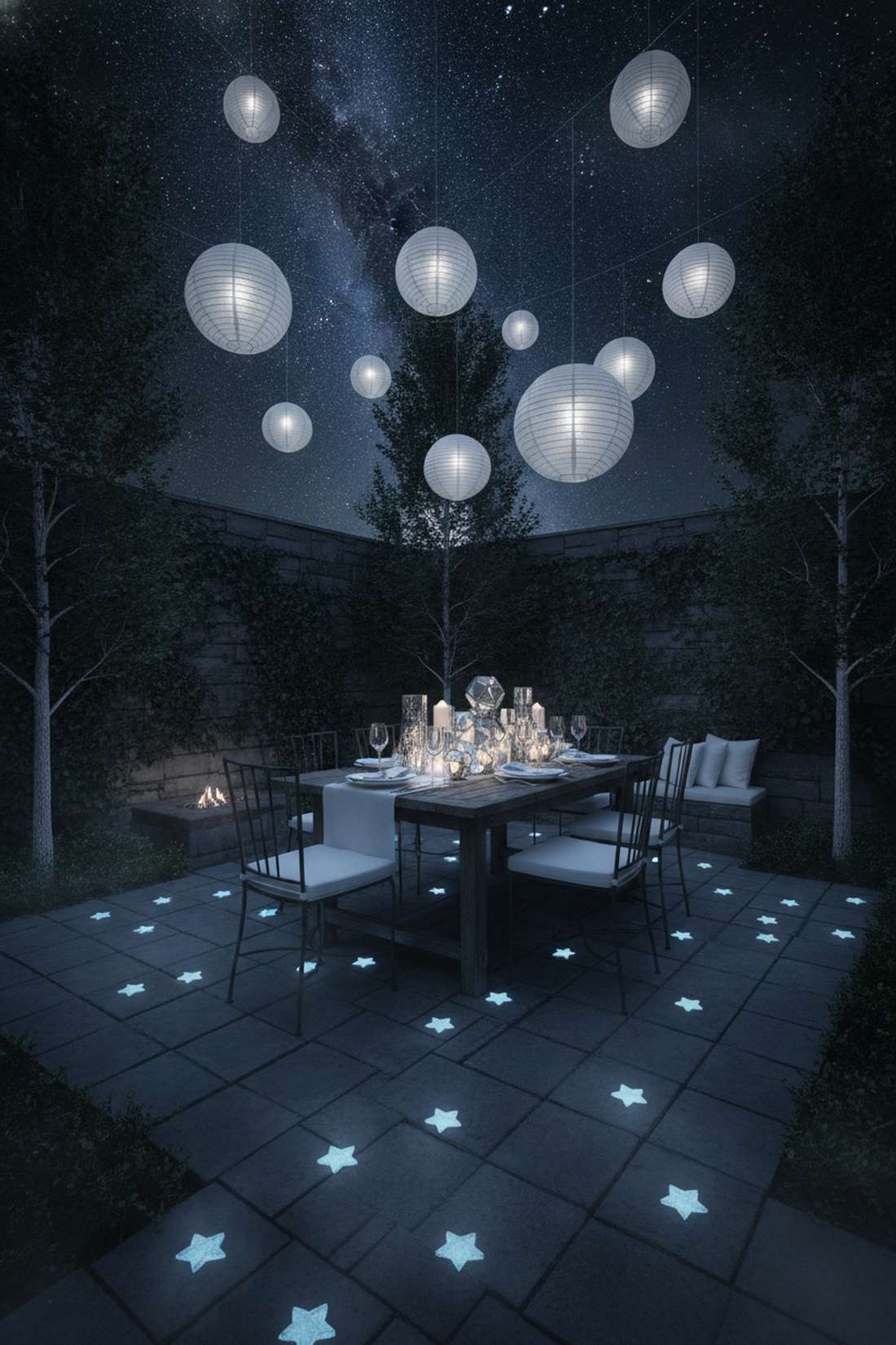 moonlight mystical evening