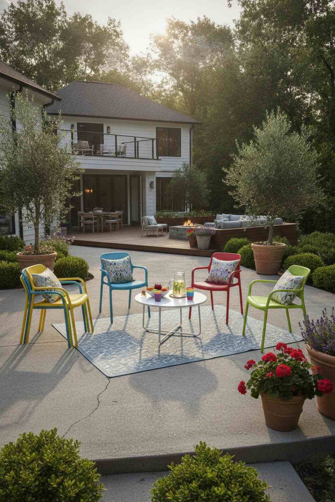 stackable resin chairs