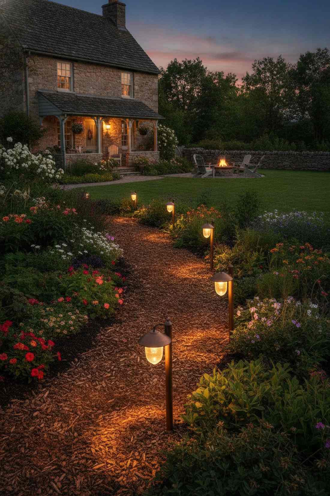 stake style path lights
