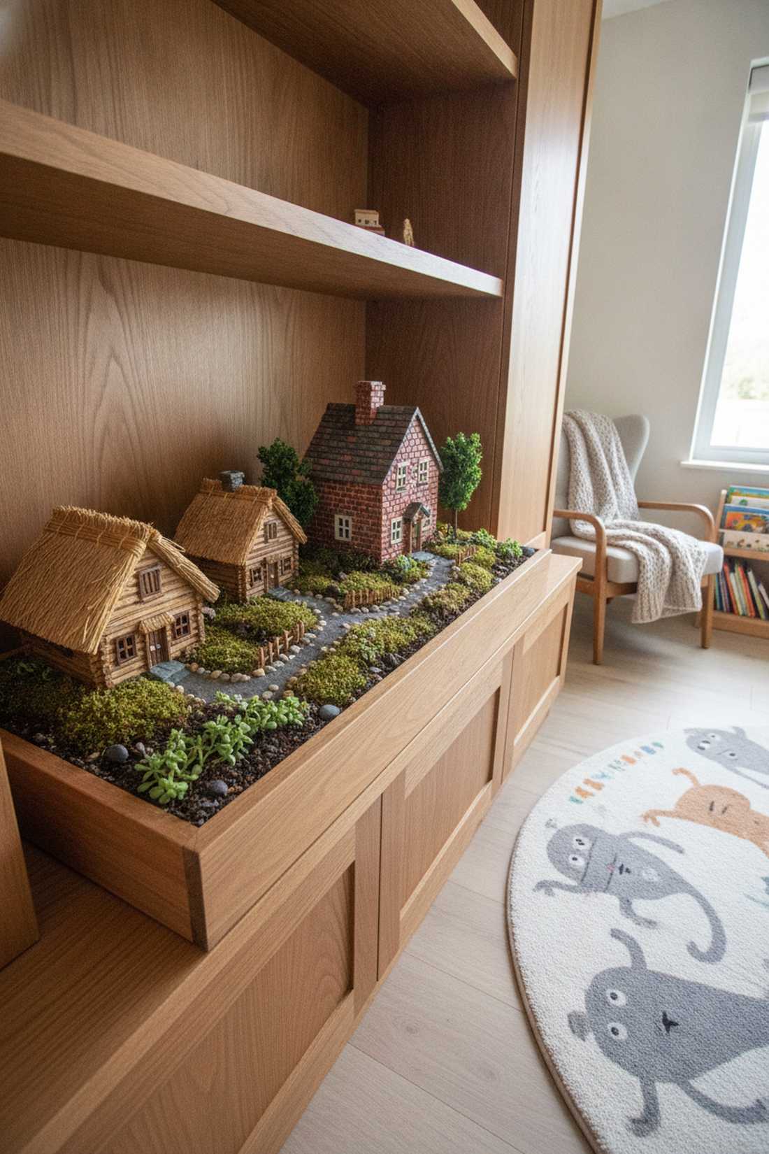 three little pigs brick house scene
