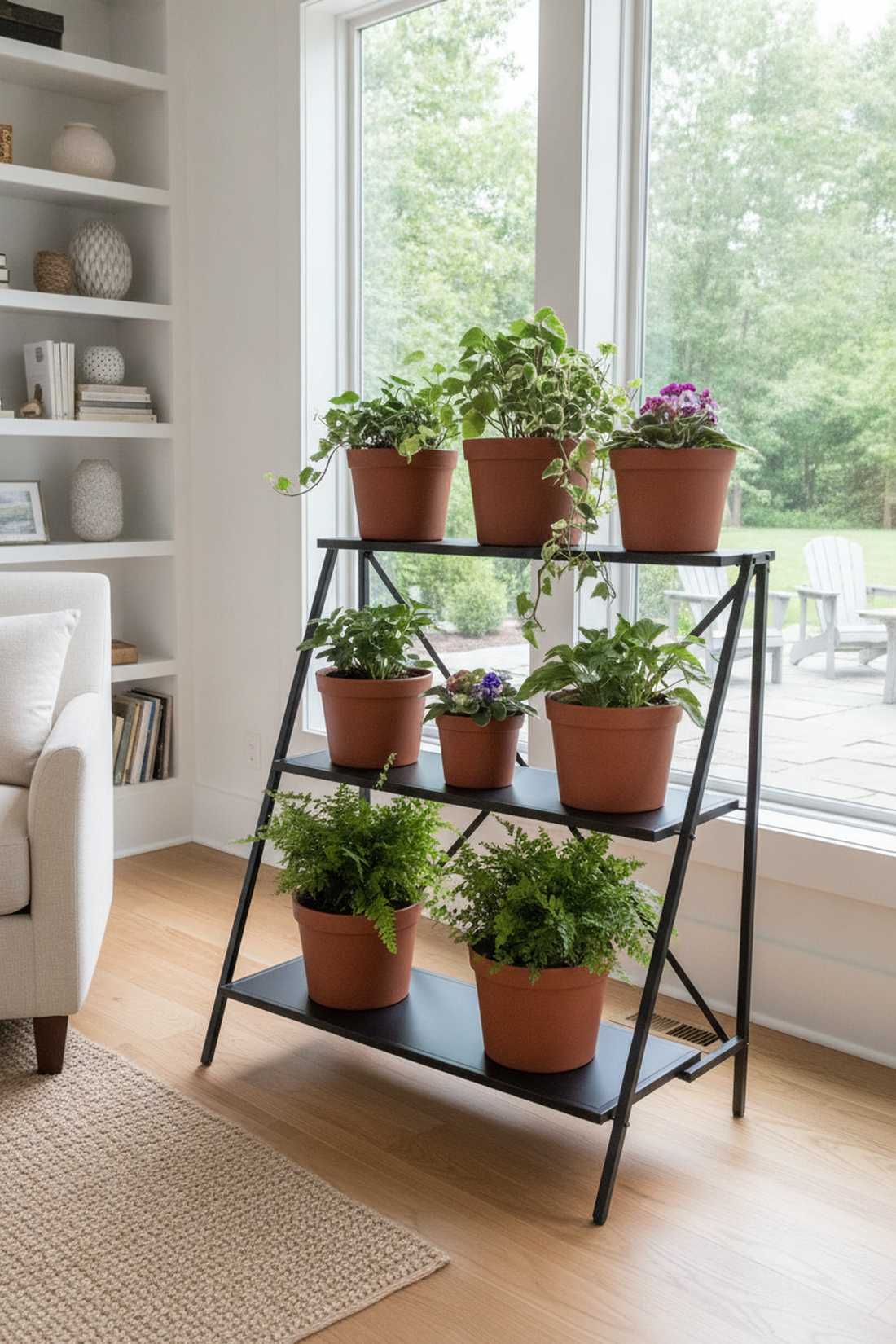 tiered planter stands