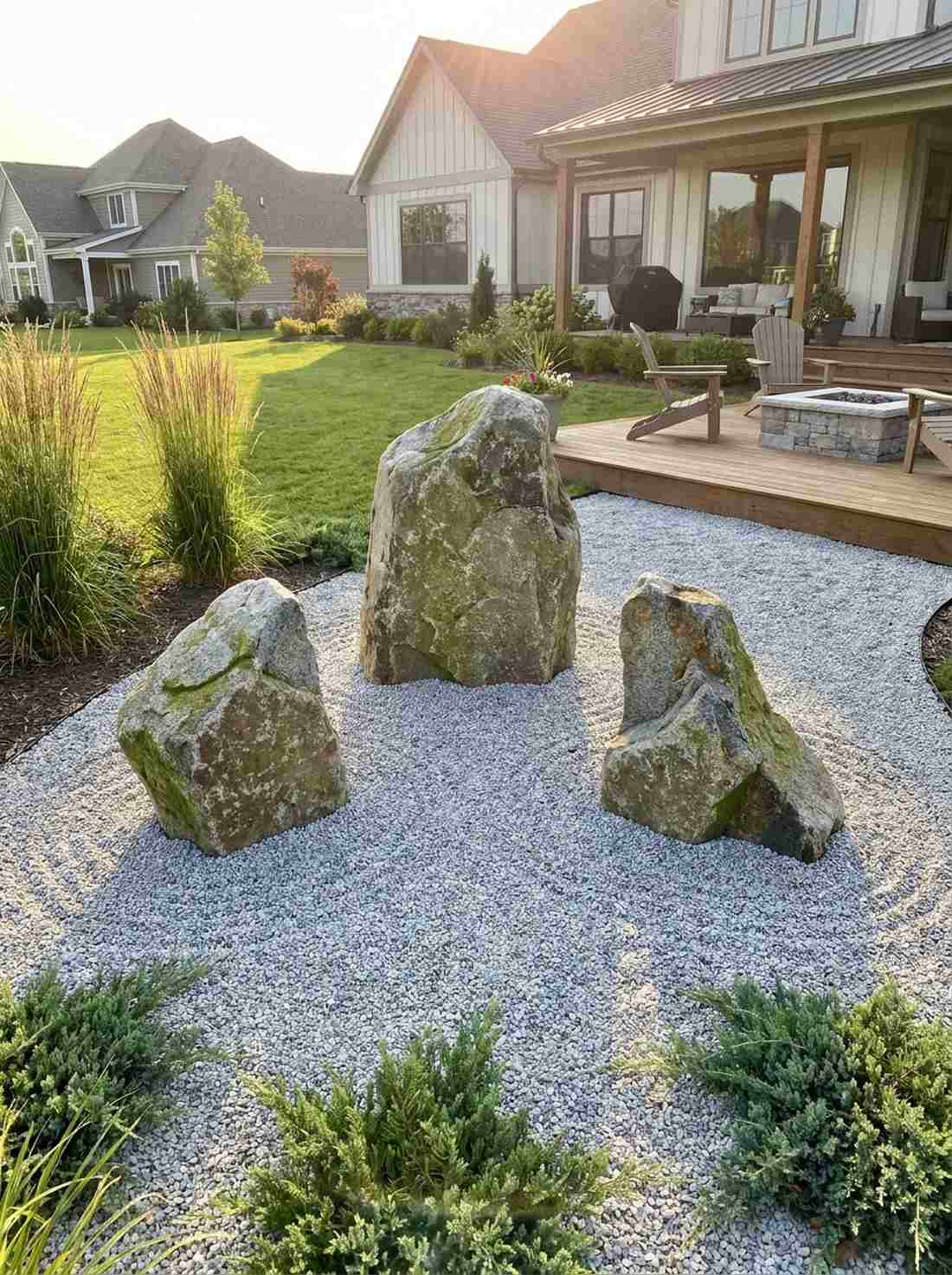 boulder grouping arrangements