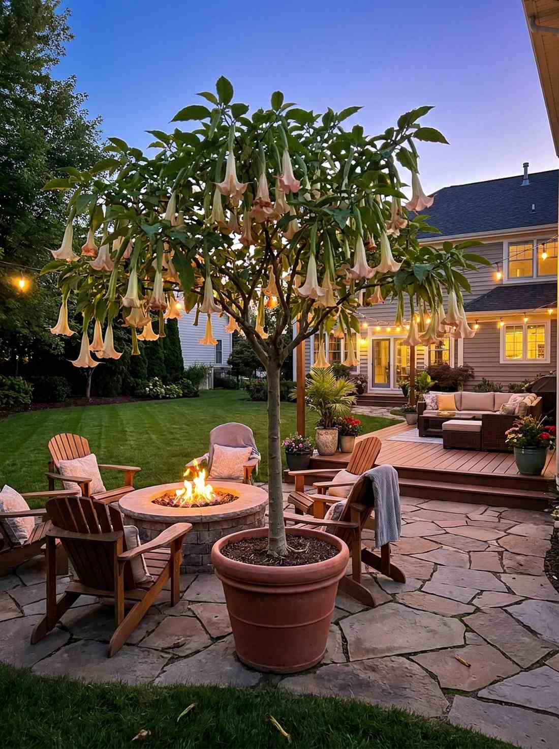 brugmansia angels trumpet